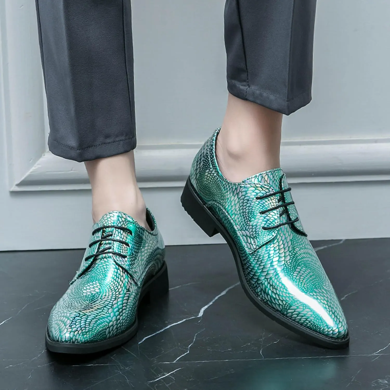 Men's Formal Shoes Oxford Casual Retro Classic Comfortable Formal Dress Derby Business Formal Dress Shoes