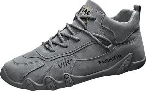 Men's Lightweight Non Slip Barefoot Shoes Lace Up Comfortable Light-Weight Shoe Men's Comfortable Canvas Shoes