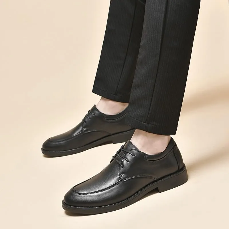 Men's Patent Leather Tuxedo Shoes Slip-On Formal Dress Shoes Formal Business Oxford Shoes for Men
