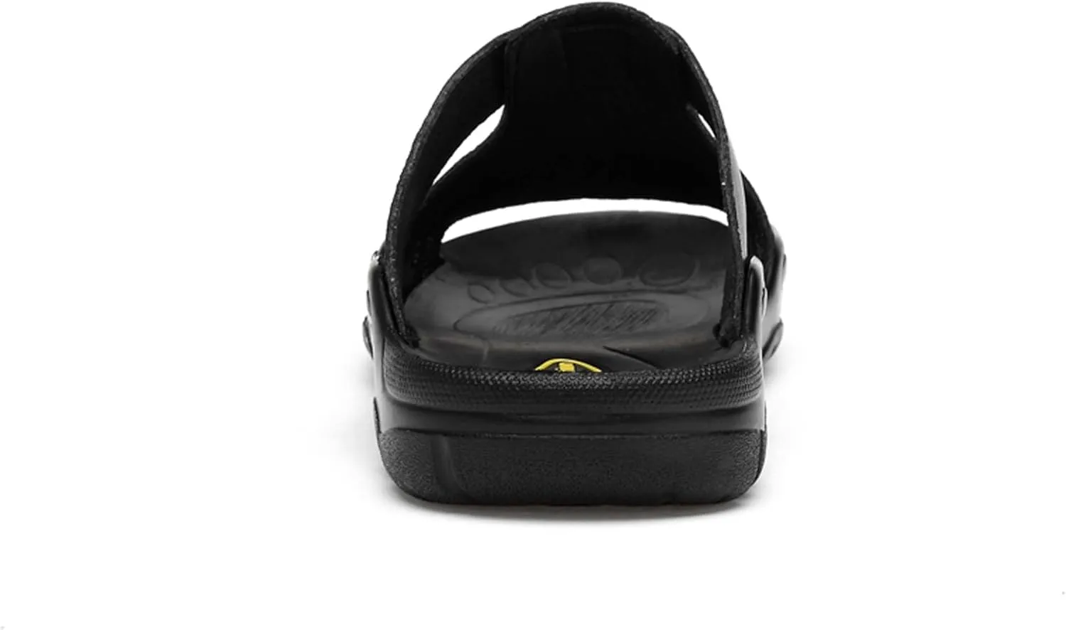 Men's Slide Sandals,Men's Beach Sandals, Men's Indoor/Outdoor Sandal Slippers，Premium Leather Slides, Comfort Fit