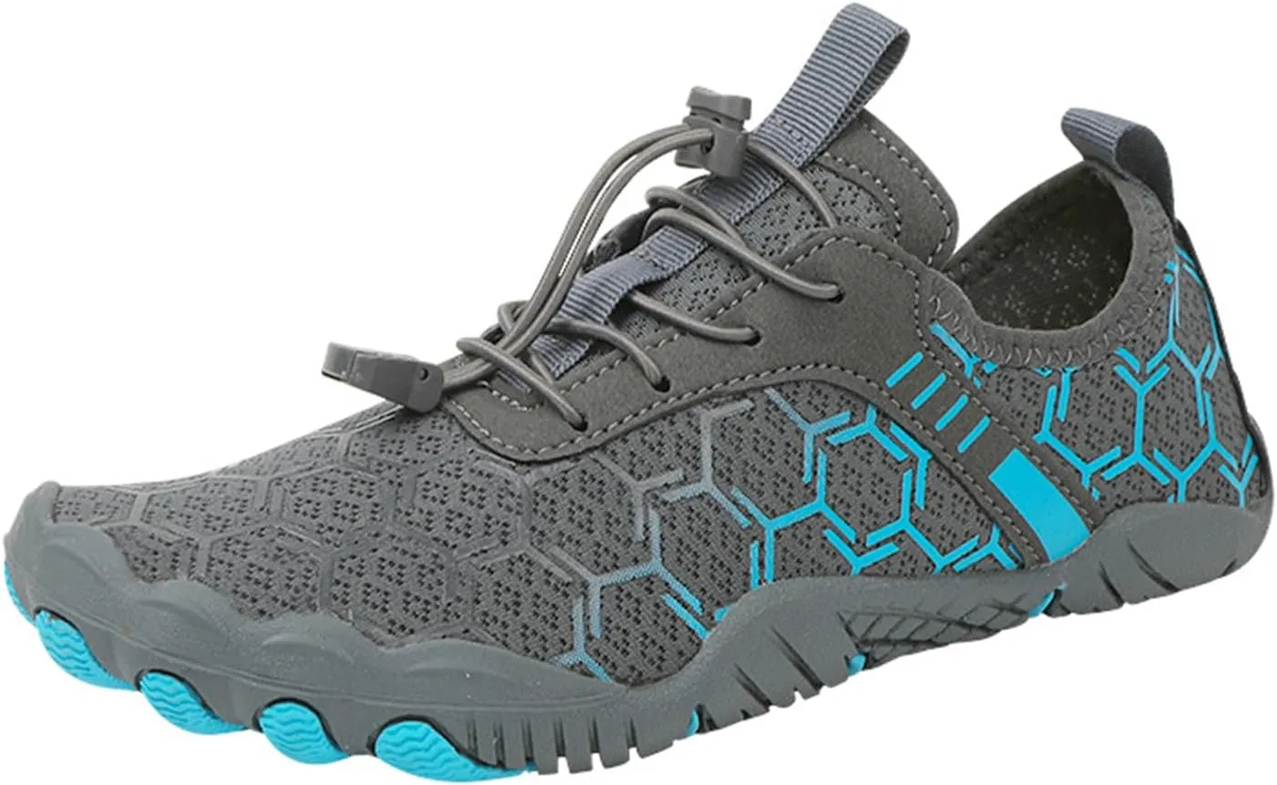 Mmoneyake Mens Womens Athletic Hiking Water Shoes Unisex Hike Barefoot Shoes Quick Drying Beach Aqua Shoes Travel Trekking Walking Climbing Sneakers Lightweight Outdoor Footwear