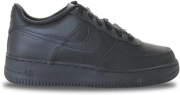 Nike Air Force 1 LE Big Kids' Shoes (FV5951-001, Black/Black-Black-Black) Size 6.5
