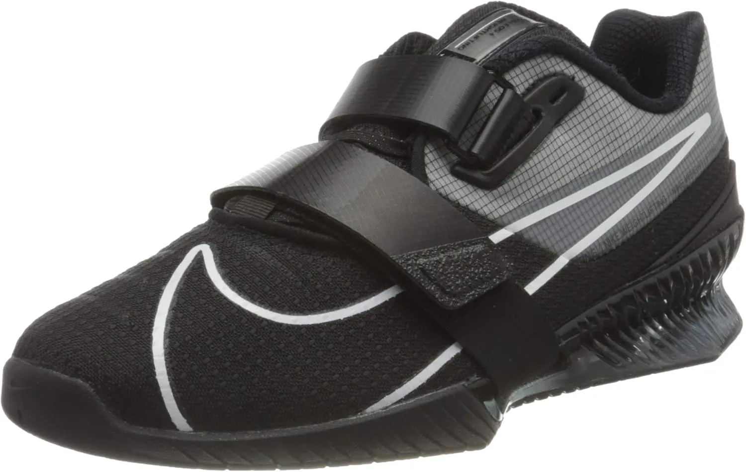 Nike ROMALEOS 4 Cross Trainer Shoes (CD3463-010, Black/White-Black)