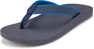 OLUKAI Koko'o Men's Beach Sandals, Quick-Dry Flip-Flop Slides, Water Resistant & Lightweight, Compression Molded Footbed & Ultra-Soft Comfort Fit