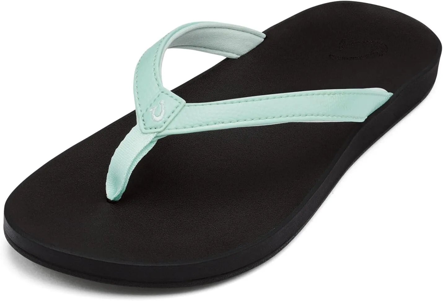 OLUKAI Puawe Women's Beach Sandal, Water-Friendly Flip-Flop Slides, All-Day Wear & Ultra-Soft Comfort Fit