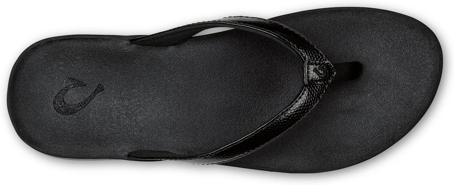 OLUKAI Puawe Women's Beach Sandal, Water-Friendly Flip-Flop Slides, All-Day Wear & Ultra-Soft Comfort Fit