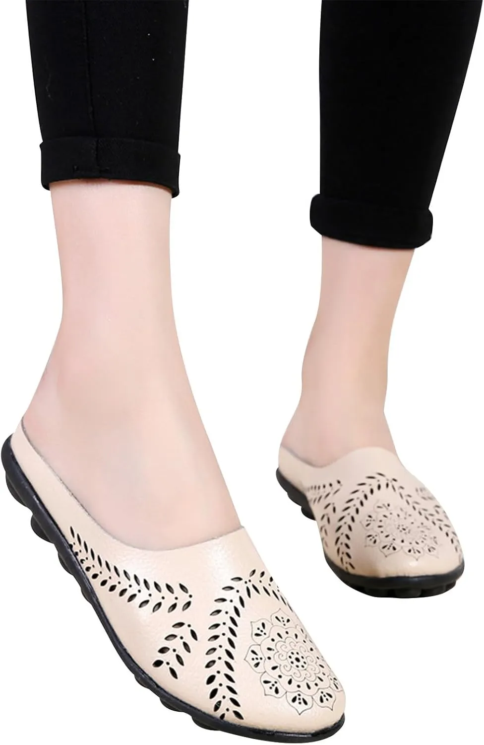 Orthopedic Shoes for Women Womens Walking Sneakers with Arch Support Womens Loafers Cozy Warm Lightweight Christmas Shoes for Women Round Toe Flats Comfortable
