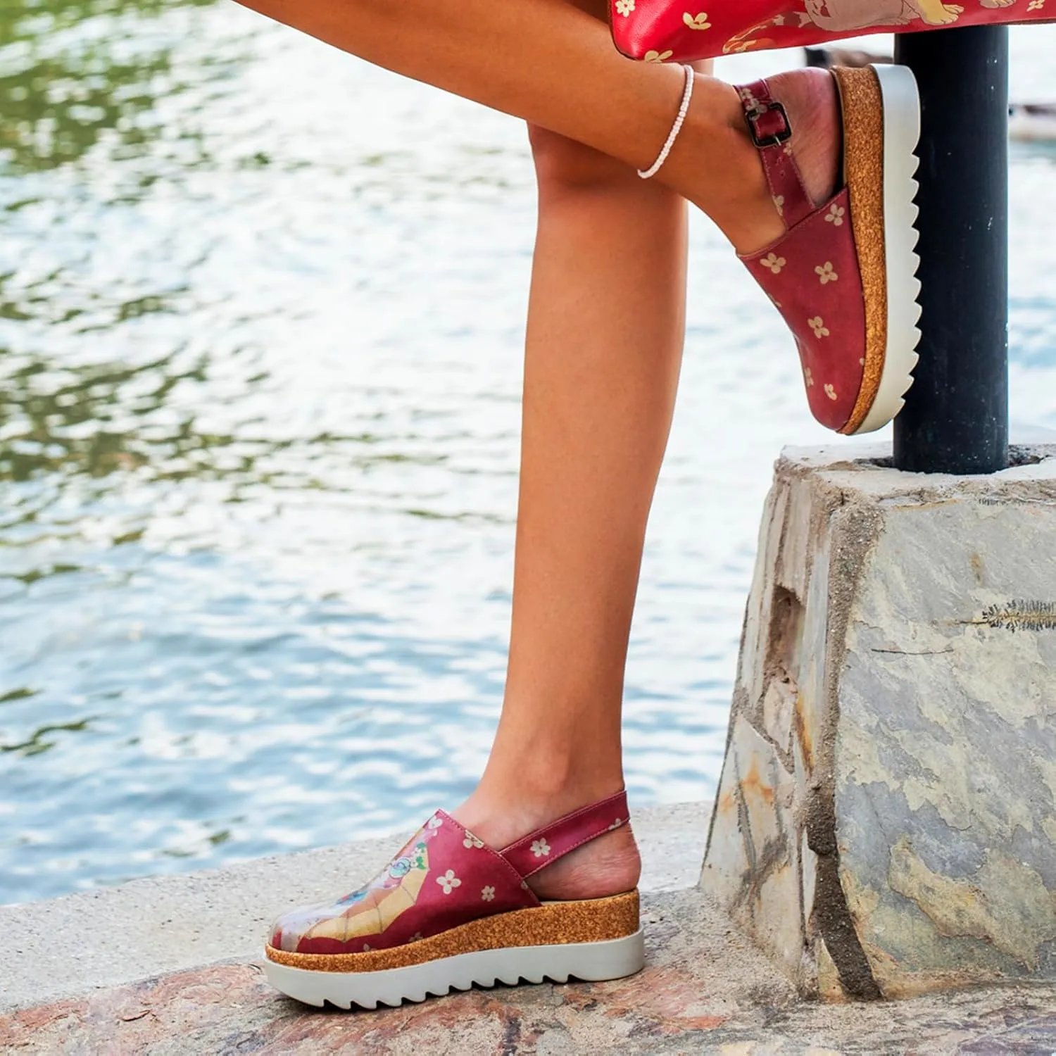 Platform Sandals Women - Vegan and Handmade Wedge Sandals for Women