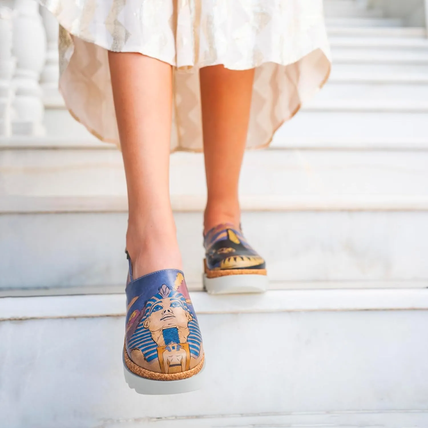 Platform Sandals Women - Vegan and Handmade Wedge Sandals for Women