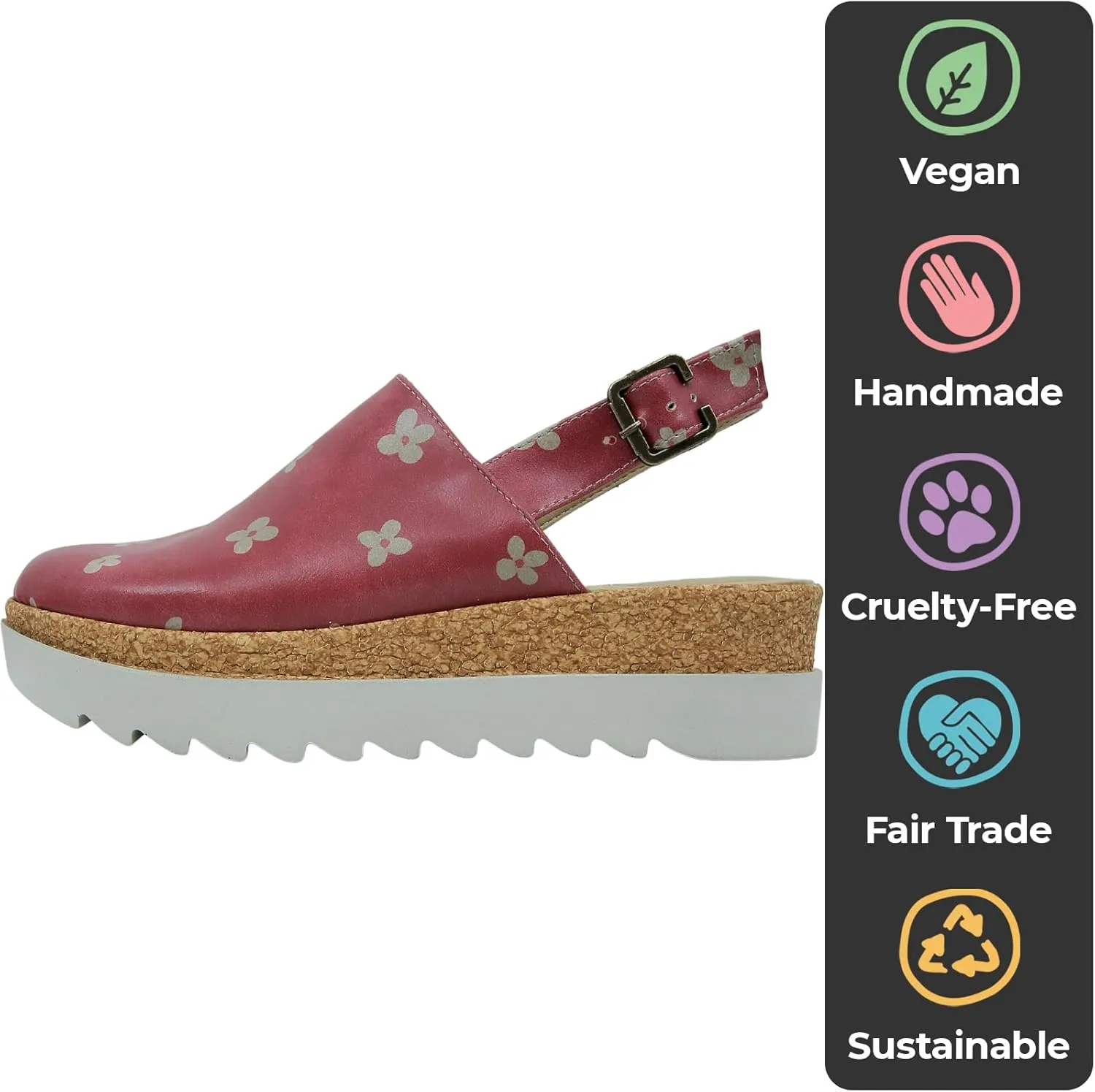 Platform Sandals Women - Vegan and Handmade Wedge Sandals for Women