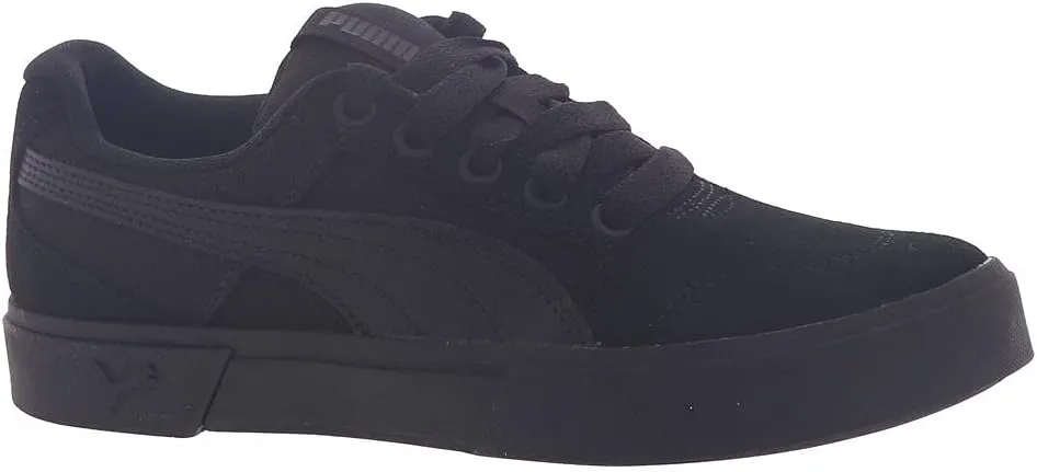 PUMA C-Rey SD JR Boys' Youth Sneaker 5 M US Big Kid Black-Black