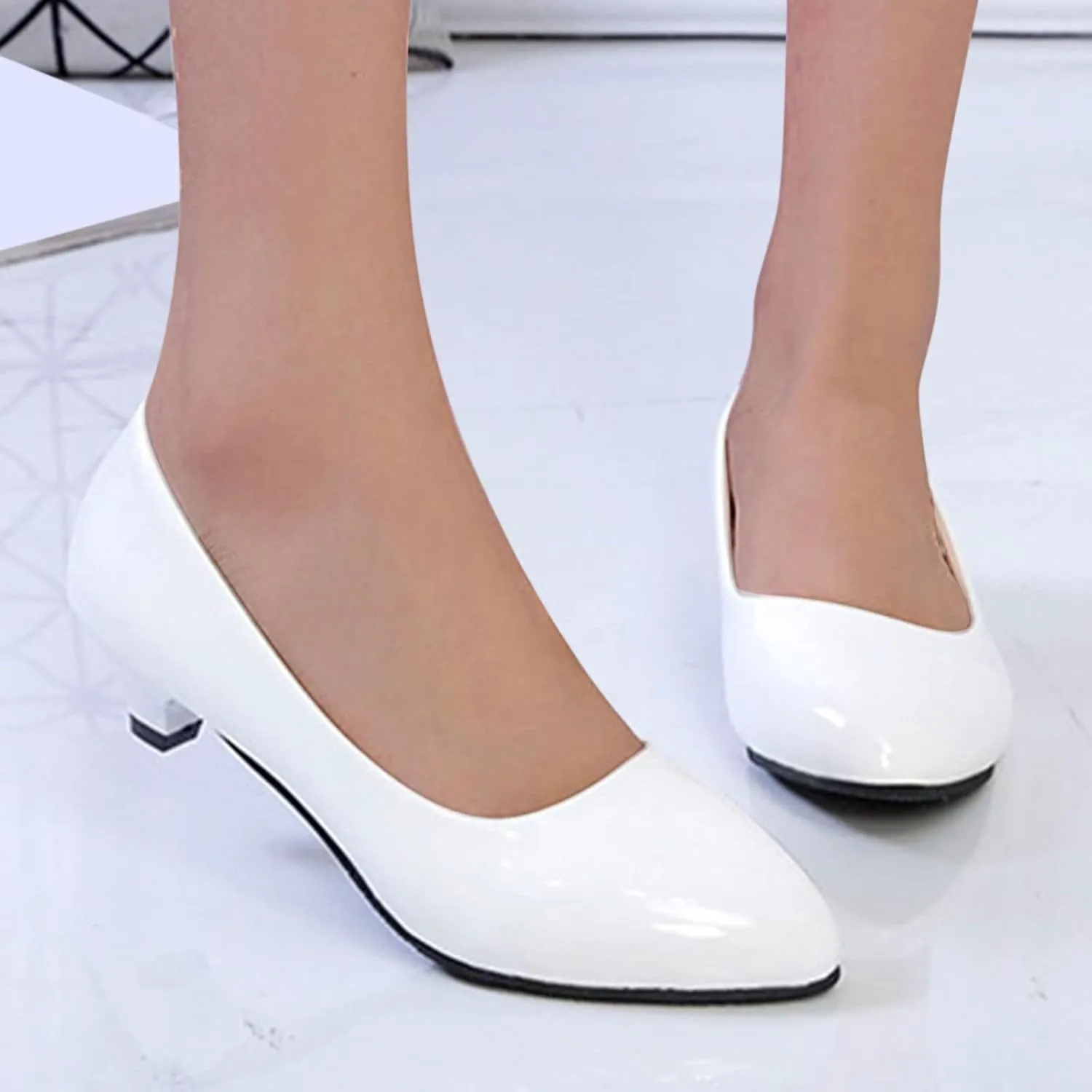 Pumps Block Heels Womens Chunk Low Heel Pump Sandal Heels for Women Sexy Women's Lace Up Heeled Sandals