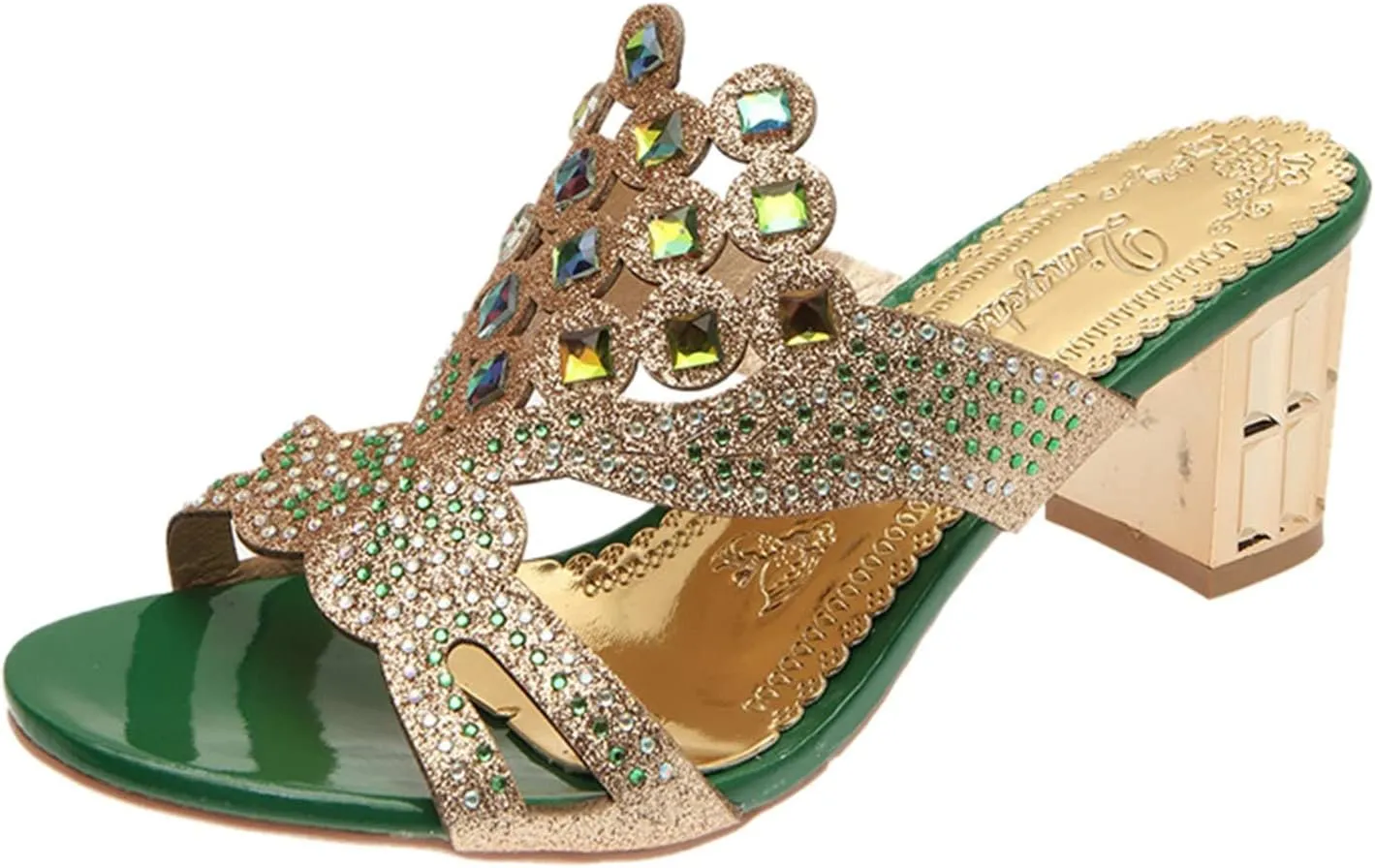 Sandals for Women Chunky Heels Clear Heels for Women Open Toe Heels for Women Black Dress Shoes for Women Low Heel