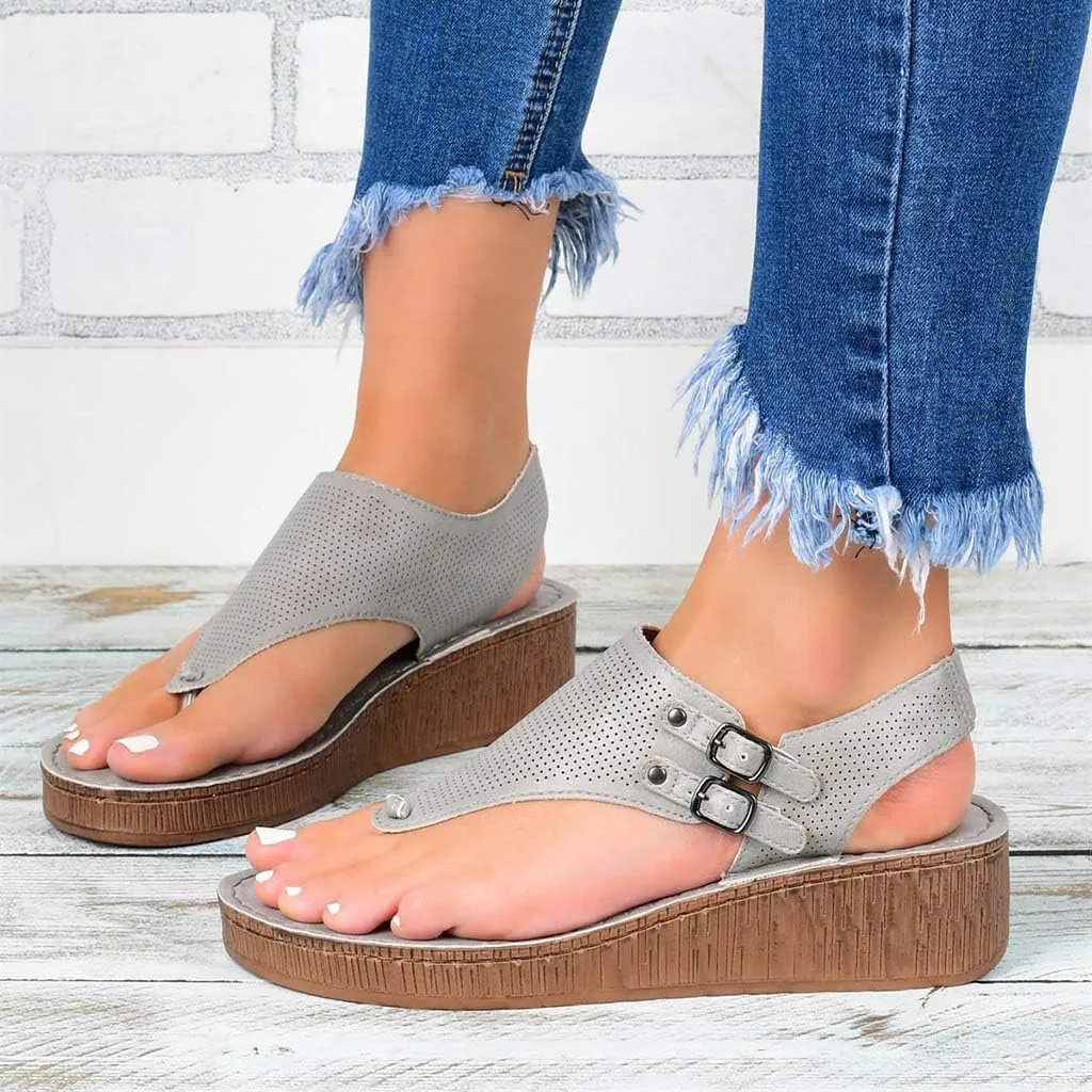 Sandals for Women Flat,Comfy Sandals Ladies Fashion Leopard/Zebra/Snake Pattern Flat Heel Slip On Sandals with Zipper