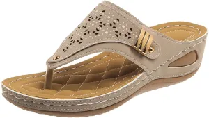 Sandals Women Dressy Summer Wedge Sandals for Womens Comfortable Platform Shoes Lightweight Womens Slippers