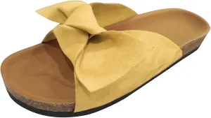 Sandals Women Fashion, Summer Bow Tie Flip Flops Flat Platform Sandals Casual Breathable Open Toe Sandals
