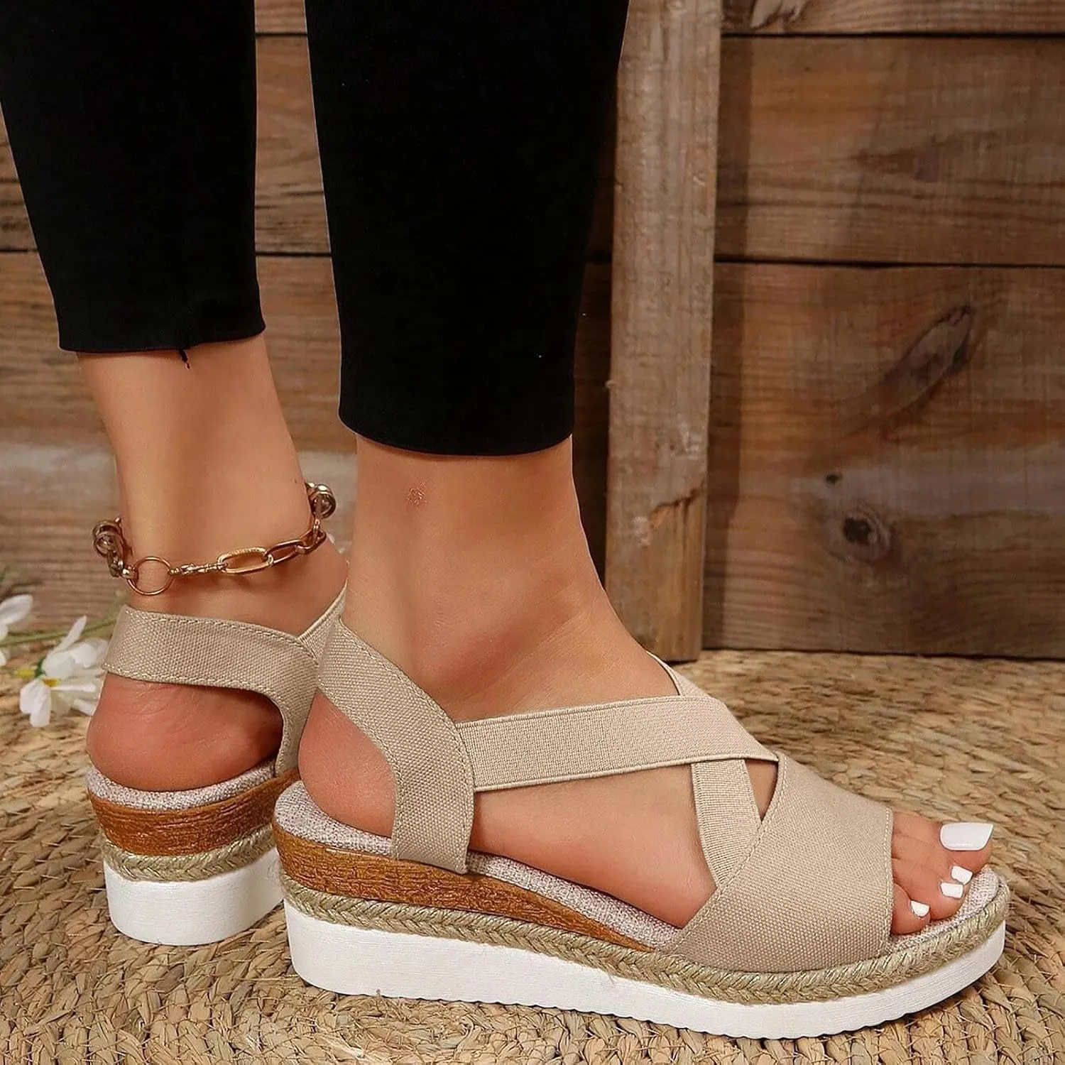 Slide Sandals for Women Women Footwear Comfortable Beach Walking Thong Cushion Sandals Slip on Indoor Outdoor