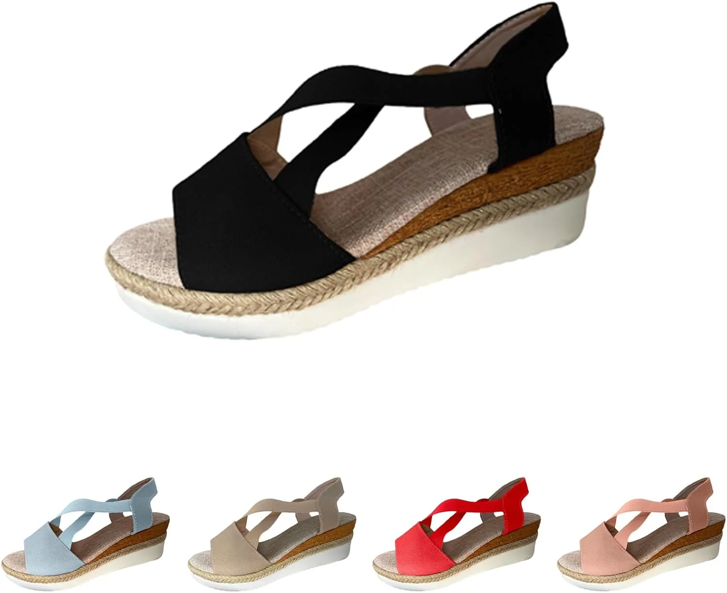 Slide Sandals for Women Women Footwear Comfortable Beach Walking Thong Cushion Sandals Slip on Indoor Outdoor