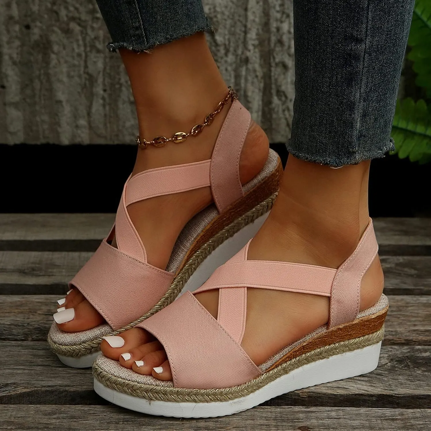 Slide Sandals for Women Women Footwear Comfortable Beach Walking Thong Cushion Sandals Slip on Indoor Outdoor