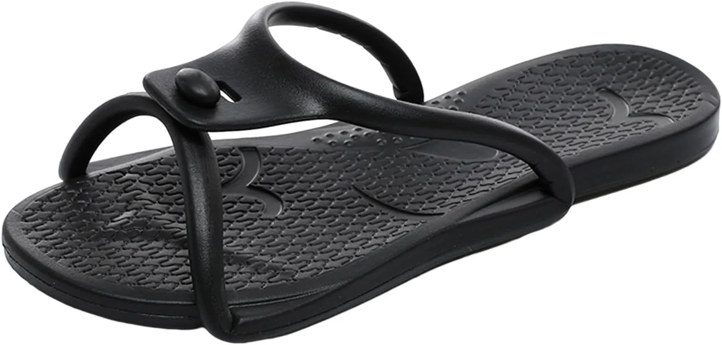 Slides For Women Ladies Shoes Couple Travel Portable Bathroom Slippers Comfortable Soft Sole Foldable Slippers