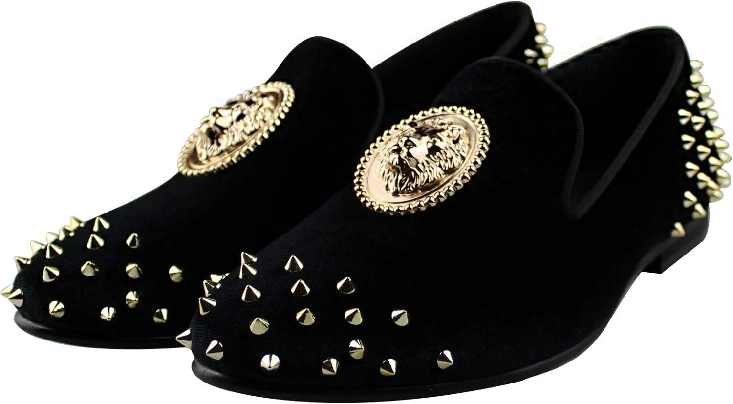 Slip On Formal Dress Shoes Men Velvet Tuxedo Loafers