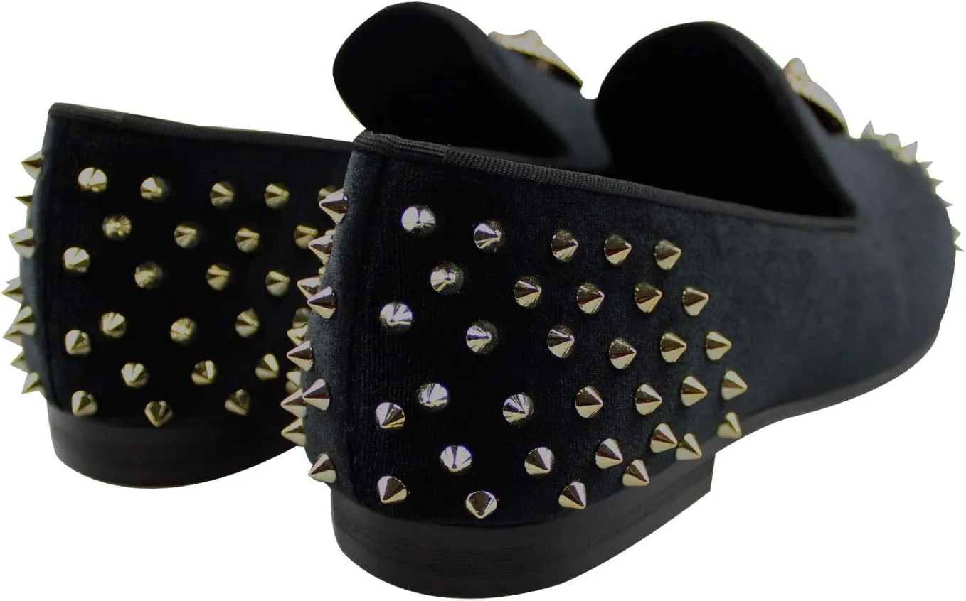 Slip On Formal Dress Shoes Men Velvet Tuxedo Loafers