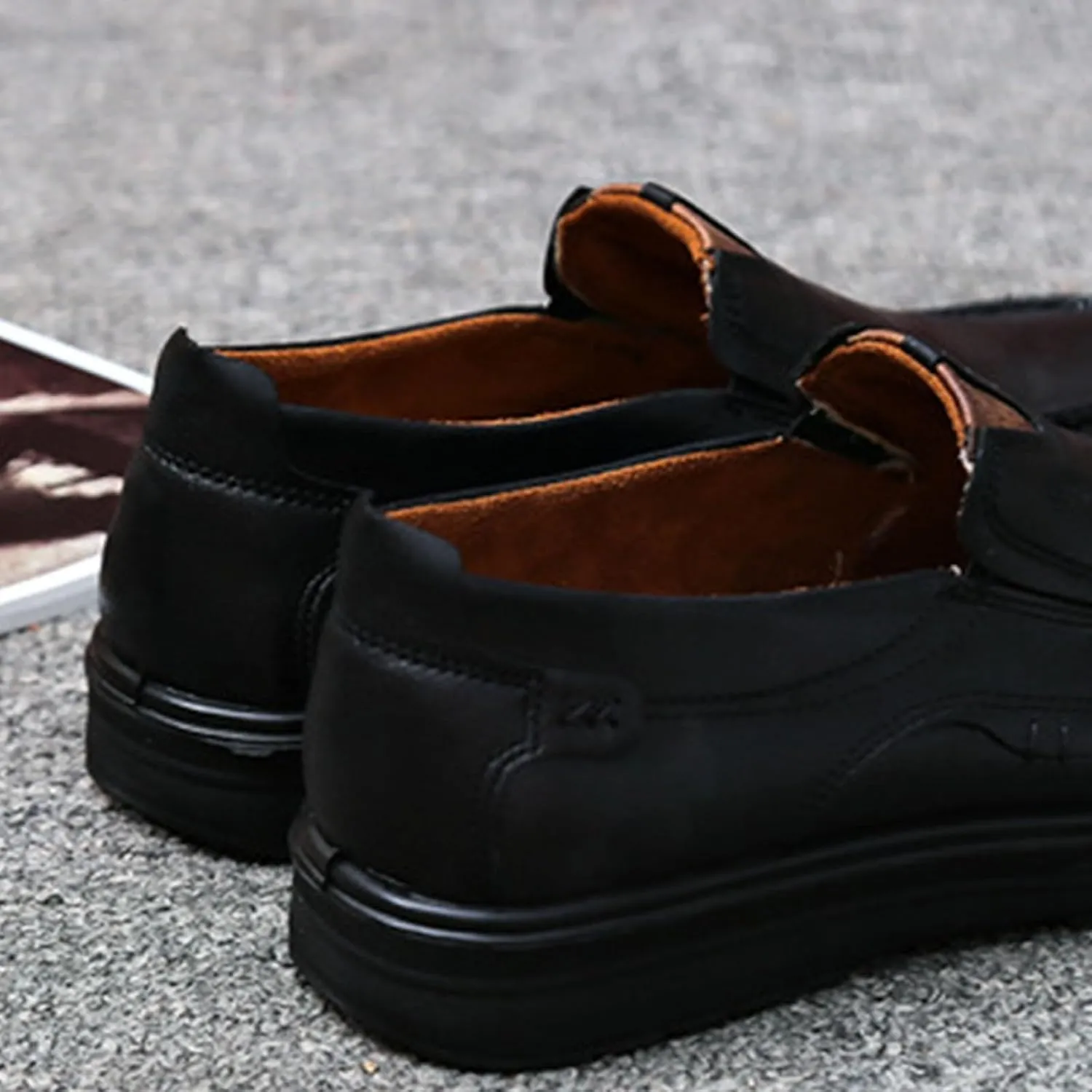 Slip On Shoes Women Womens Sneakers Wide Width Black Loafers Women Wide with Comfy Soft Cover Heel Christmas Sneakers Women Comfortable & Lightweight