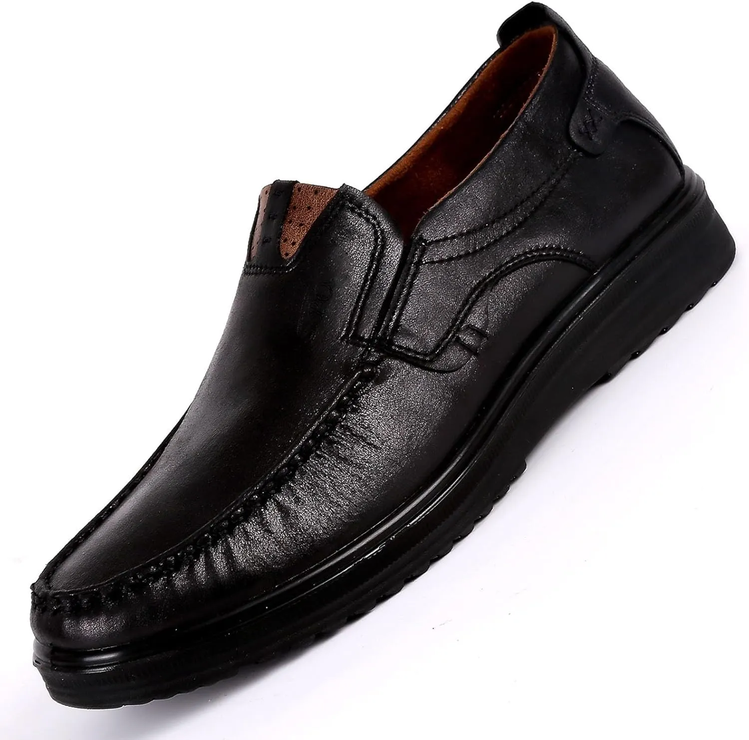 Slip On Shoes Women Womens Sneakers Wide Width Black Loafers Women Wide with Comfy Soft Cover Heel Christmas Sneakers Women Comfortable & Lightweight