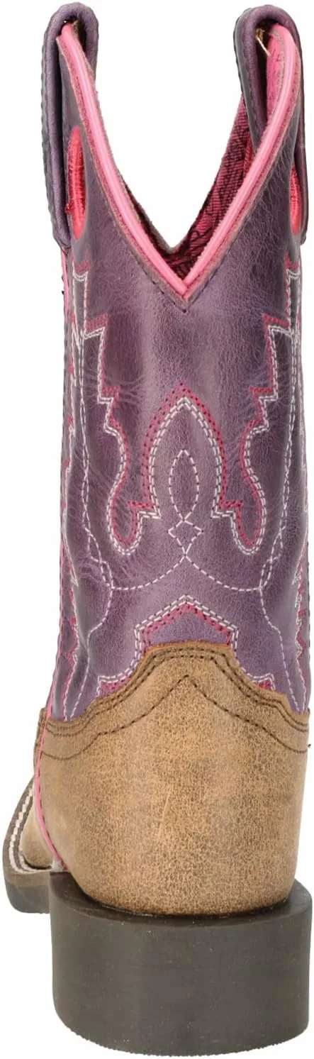 Smoky Mountain Boots Unisex-Child Autry Leather Western Boot