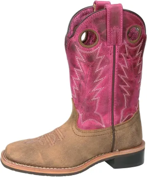 Smoky Mountain Boots Unisex-Child Autry Leather Western Boot
