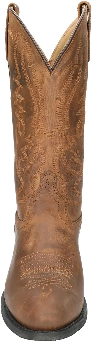 Smoky Mountain Western Boots Mens Denver Leather Brown Oil 4034