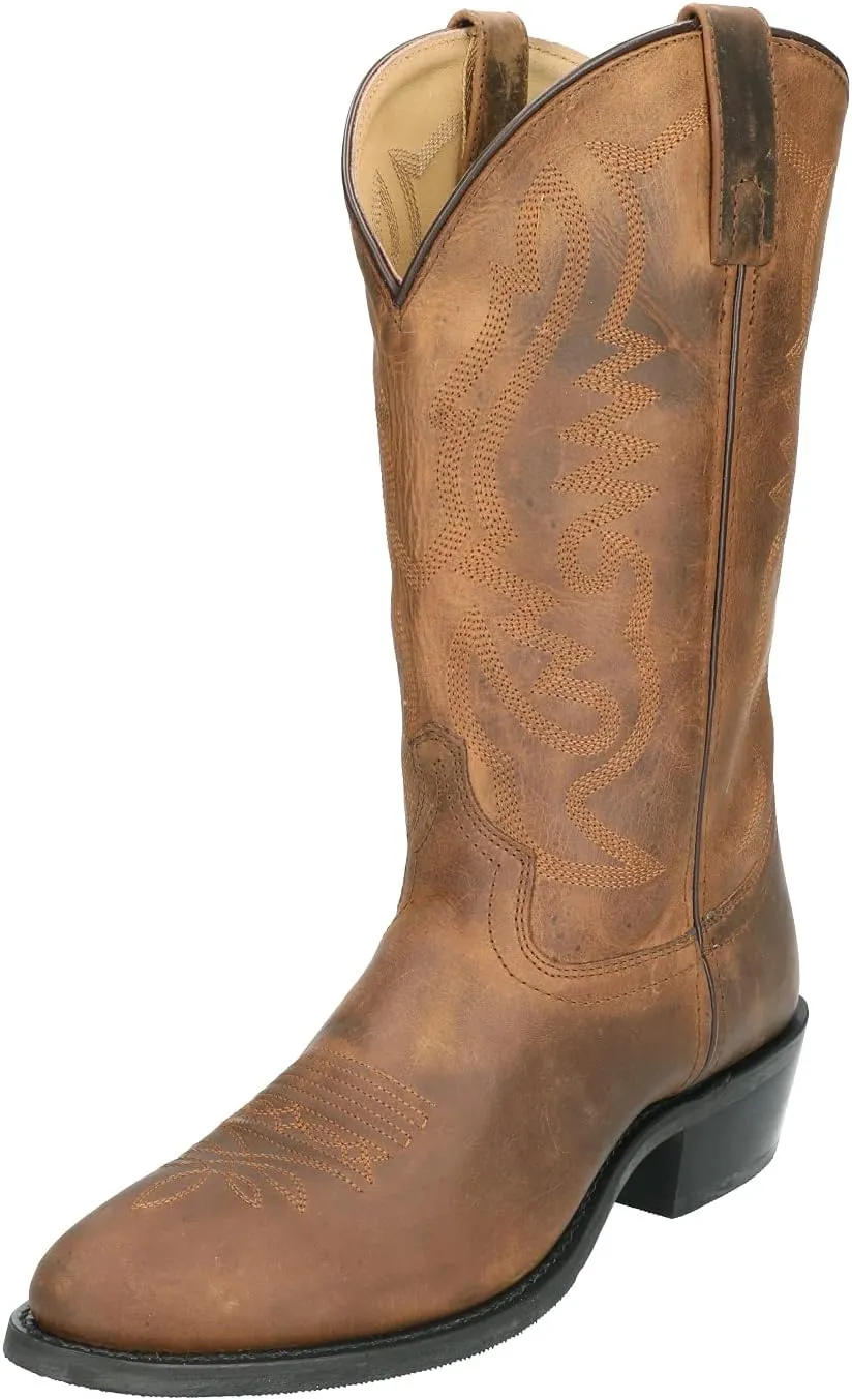 Smoky Mountain Western Boots Mens Denver Leather Brown Oil 4034
