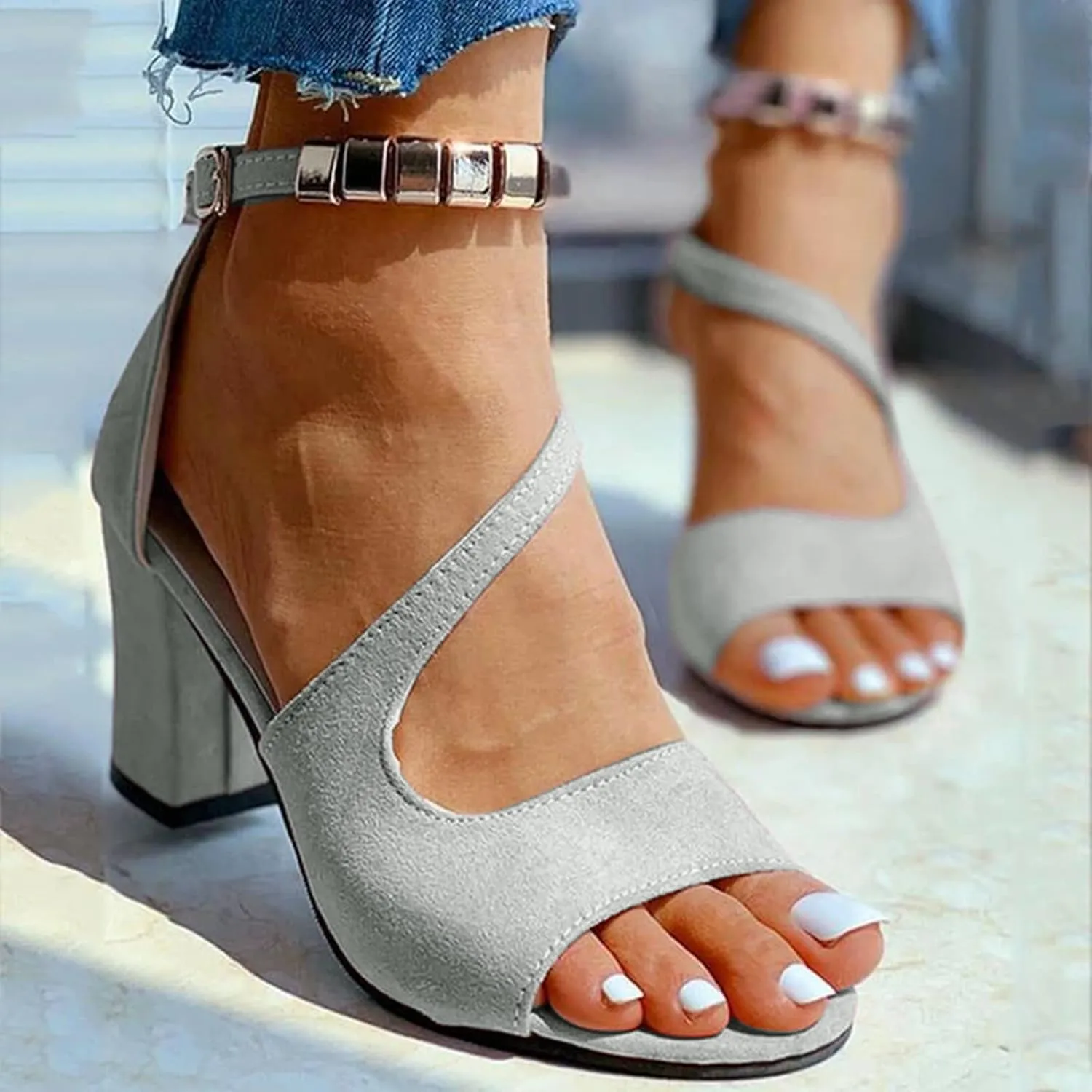 Strappy Heels Women's Lace Up Heeled Sandals Open Toe Heels for Women Womens Sandals Open Toe Strappy Sandals