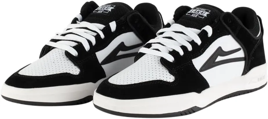 Telford Low - Black/White Suede