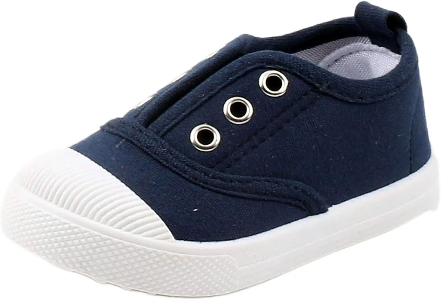 Toddler Girls Boys Canvas Shoes Lightweight Breathable Sneakers Washable Strap for Walking