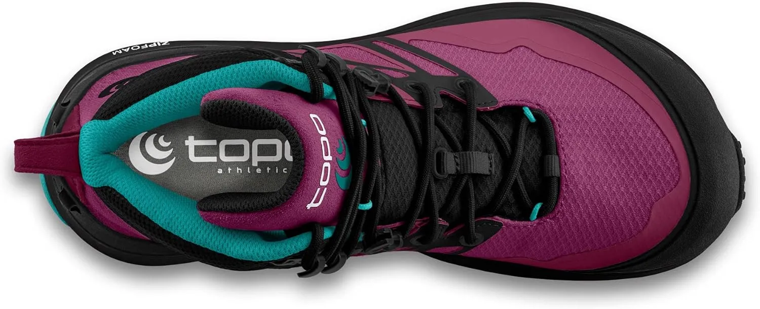 Topo Athletic Women's Trailventure 2 WP Comfortable 5MM Drop Trail Running Boots, Athletic Shoes for Trail Running