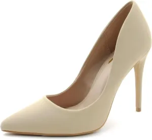 Velvet Pointed-Toe Pumps