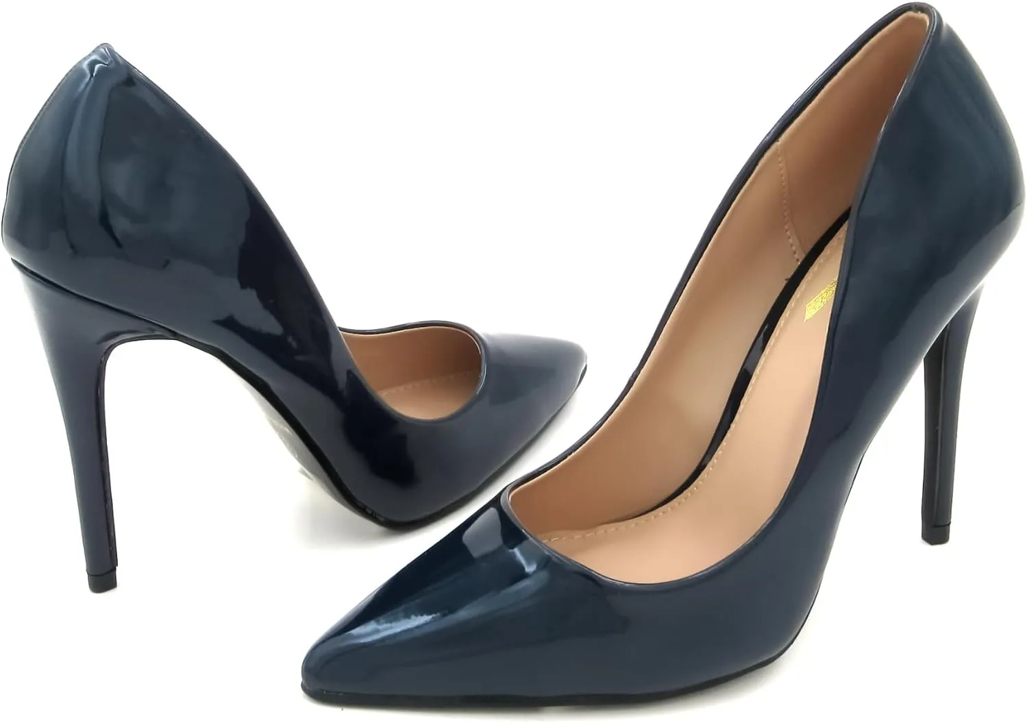 Velvet Pointed-Toe Pumps