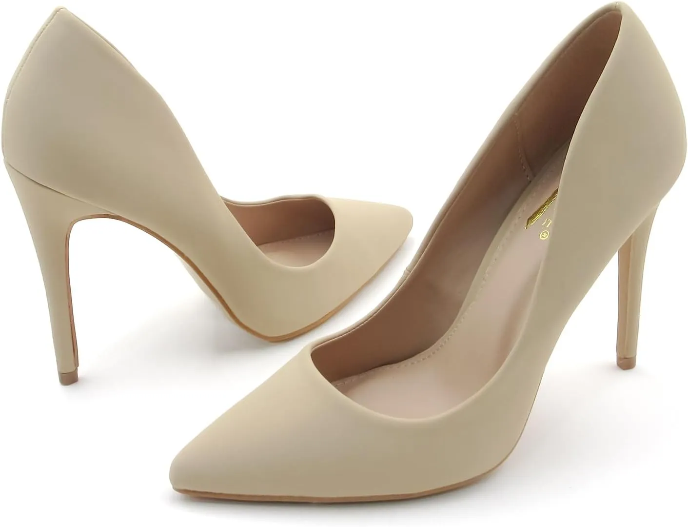 Velvet Pointed-Toe Pumps