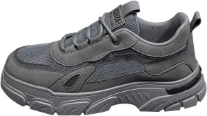Walking Shoes for Men Mesh Lightweight Breathable Sneakers Waterproof Hiking Shoes Lace Up Non Slip Running Shoes