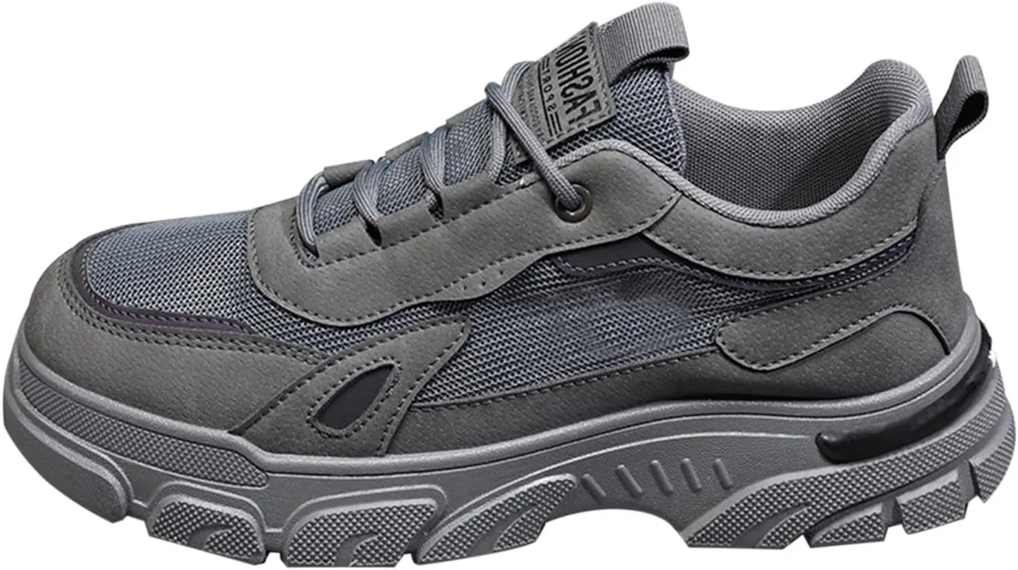 Walking Shoes for Men Mesh Lightweight Breathable Sneakers Waterproof Hiking Shoes Lace Up Non Slip Running Shoes