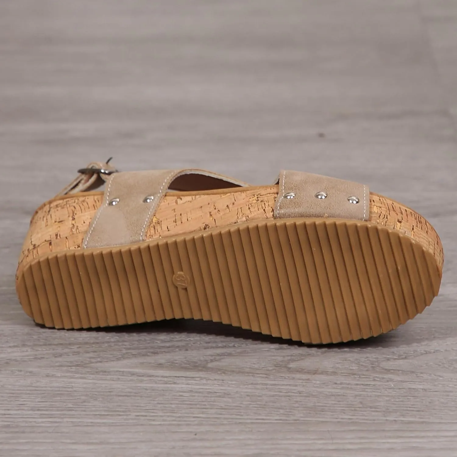Wedges & Platform Slides,Womens Comfy Wedge Orthopedic Sandals Summer Cork Casual Strap Fish Mouth Comfortable Strappy Casual Shoes Non Slip-on Open Toe Thick Sole Leather Slingback Sandal
