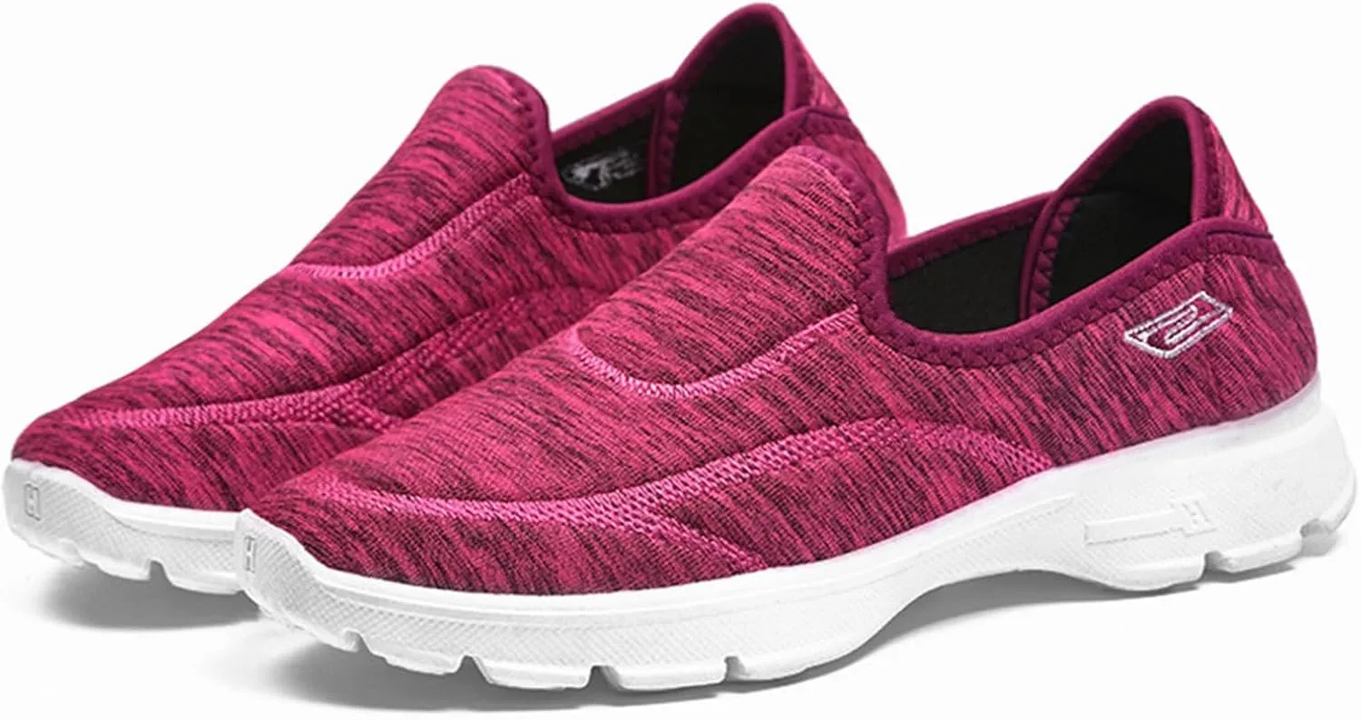 Women Ladies Casual Loafers Breathable Stretch Cloth Shoes Shoes for Boys Casual Wear