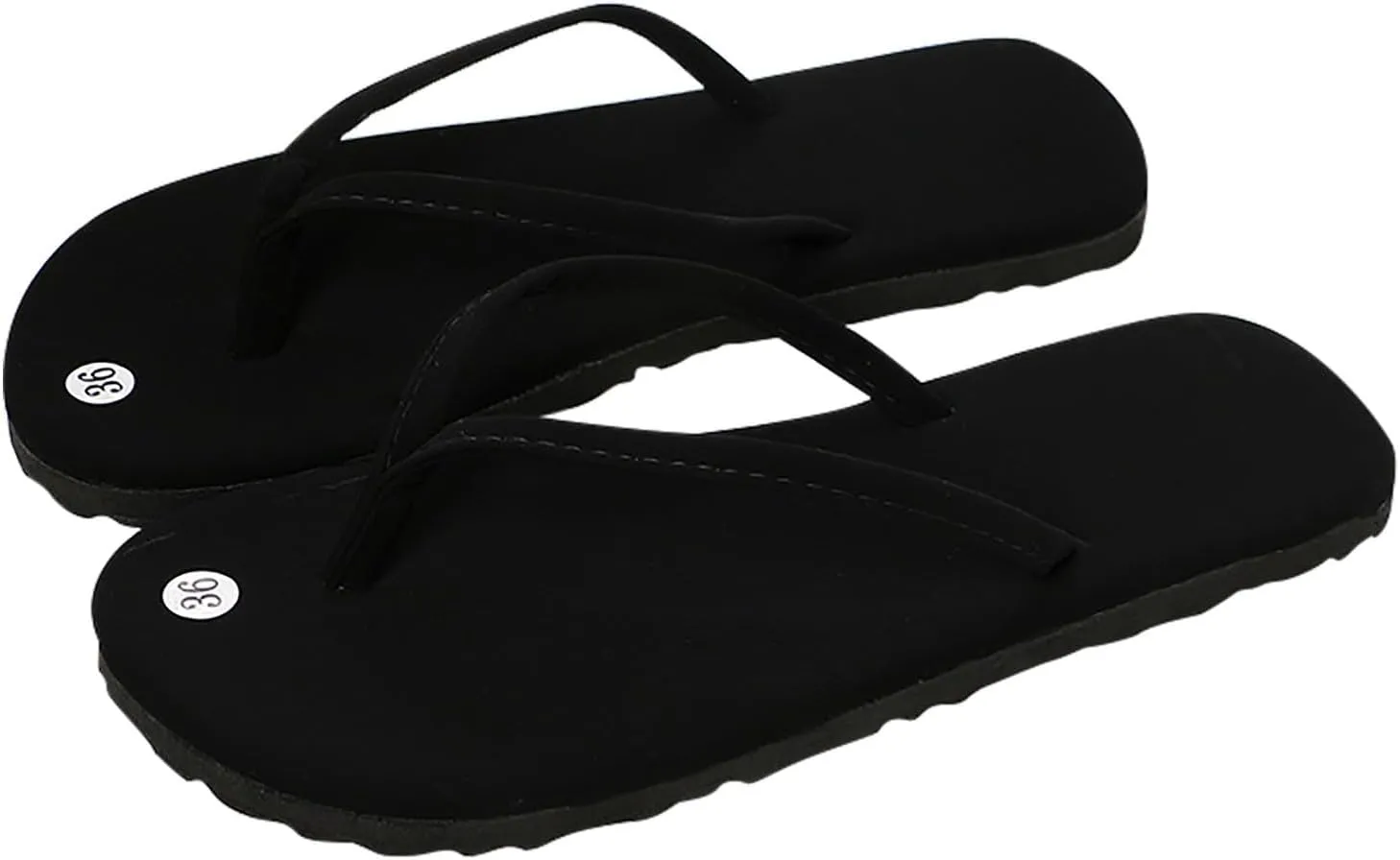 Women Summer Flat Flip-flops Sole Anti Slip Clip Toe Beach Sandals Lightweight Outdoor Casual Herringbone Slippers