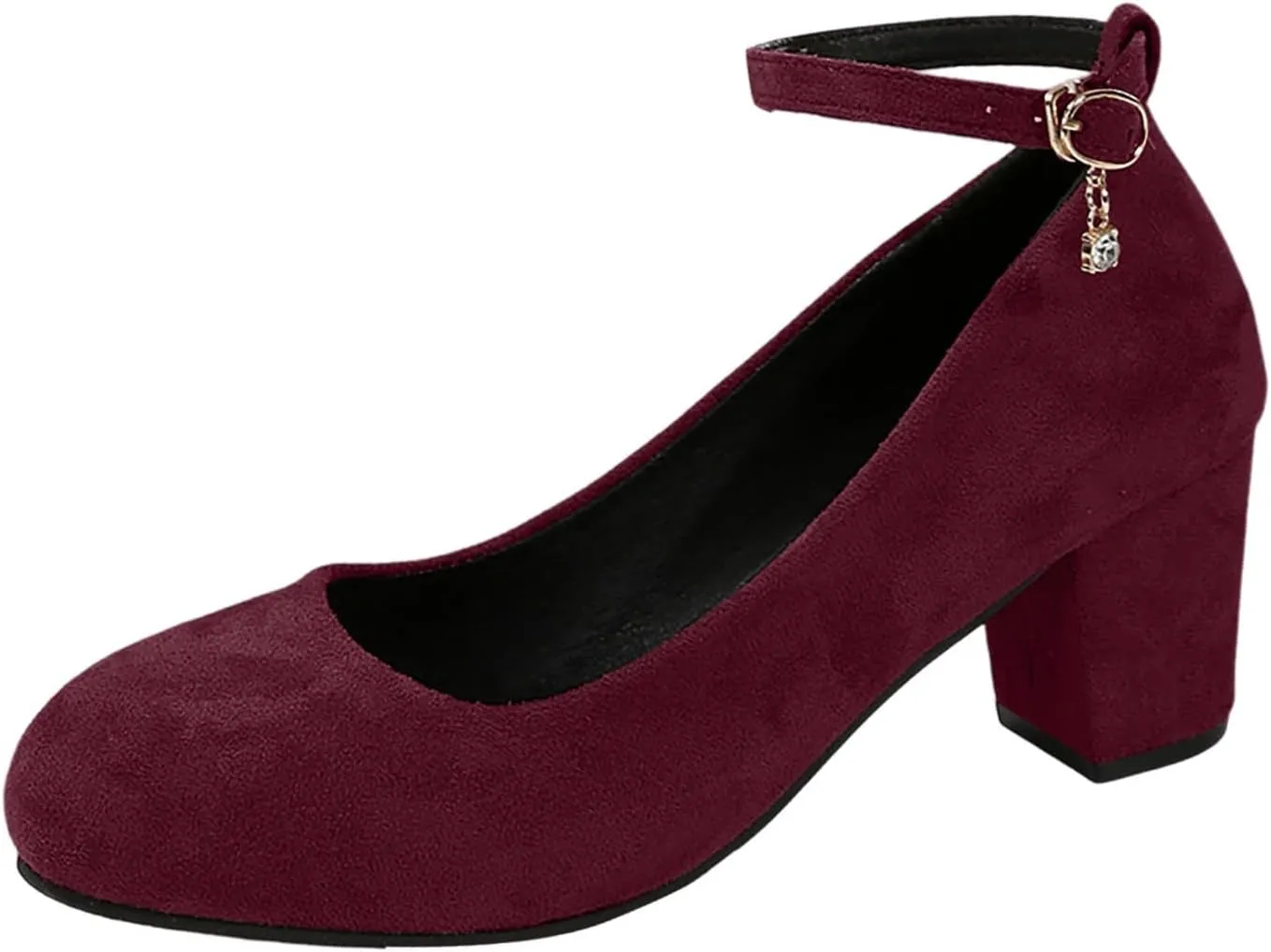 Women's Casual Shoes with Chunky Heel Perfect for Daily Slip On for Comfortable Fit Shoes for Men Casual Walking