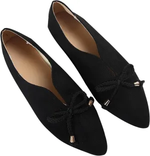 Women's Close Toe Cusp Sandal Drawstring Solid Trendy Pump Shoe Casual Slip on Summer Spring Comfy Flat