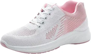 Womens Fashion Sneaker Summer Breathable Slip on Casual Running Shoes Comfortable Lighweight Sneakers Soft Sole Non Slip Comfy Outdoor Walking Shoes for Women