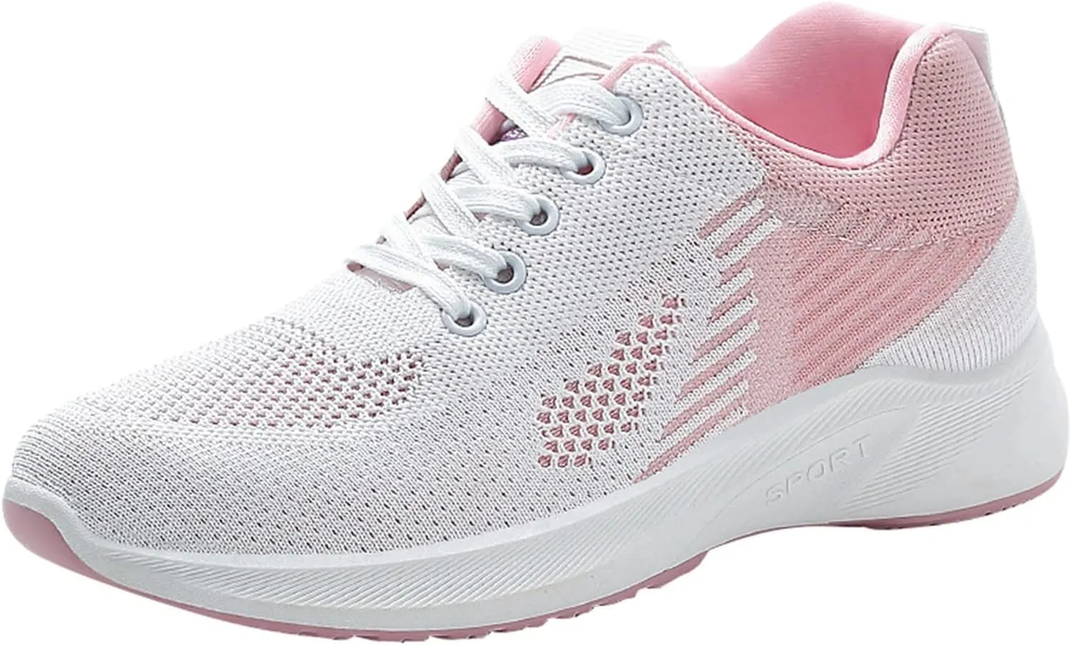 Womens Fashion Sneaker Summer Breathable Slip on Casual Running Shoes Comfortable Lighweight Sneakers Soft Sole Non Slip Comfy Outdoor Walking Shoes for Women