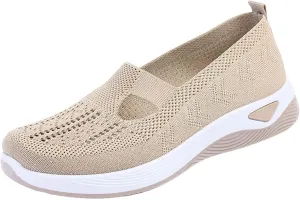 Womens Shoes Fall 2024White Platform Sneakers Black Loafers Women Closed Toe Indoor and Outdoor Christmas Print Shoes Women Comfort Cute Casual Slip On Lightweight