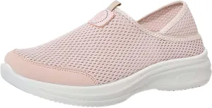 Womens Slip on Walking Shoes Outdoor Simple Casual Solid Color Comfortable Lightweight Casual Shoes for Ladies Breathable Fashion Sneakers for Outdoor Walking